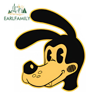 EARLFAMILY Bendy Logo Hoạt Hình Miếng Dán Xe Hơi Kính Chắn Gió Tuyệt Vời Xe Máy Xe Tay Ga Chống Thấm Nước JDM Vinyl Decal Chống Trầy Xước Bảo Vệ Cửa Xe Ô Tô