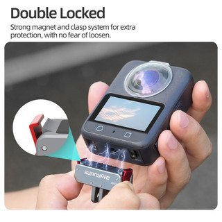 Dành Cho DJI OSMO Nano Kim Loại Từ Adapter Osmo 360 / ACTION 5 Pro Gấp Phát Hành Nhanh Nối Dài Ngón Tay Cái Phụ Kiện Camera