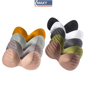 Onetimingcool Nữ Bikini Đệm Chèn Áo Ngực Tăng Cường Đẩy Lên Ngực Vô Hình Pad VN