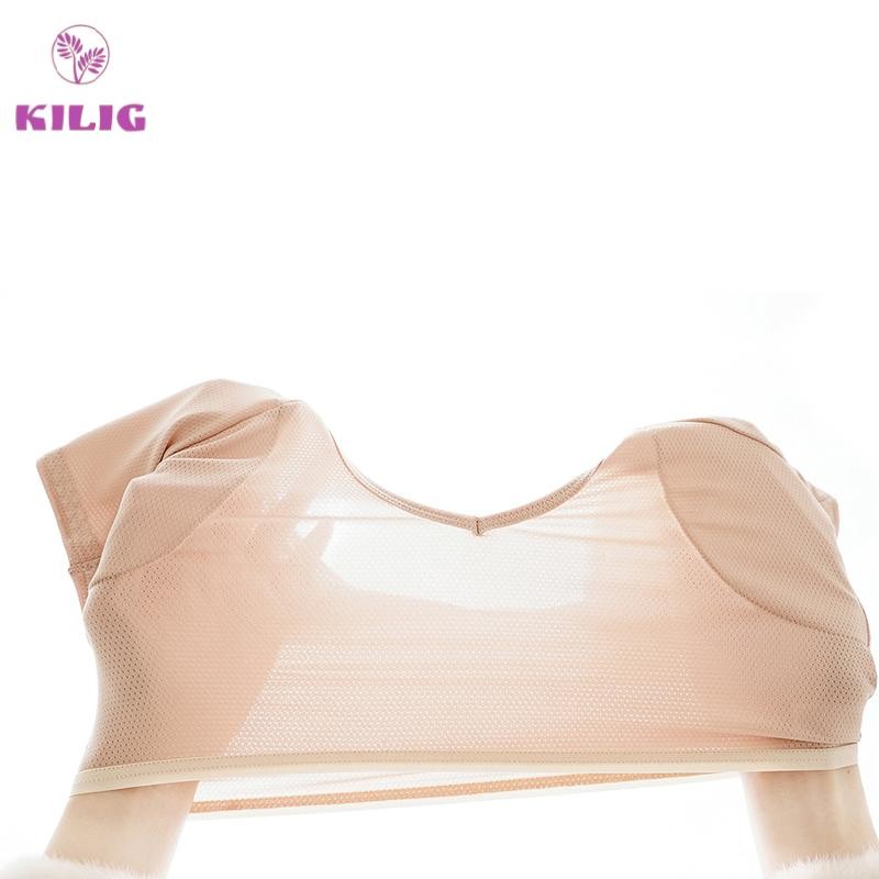 Miếng Đệm Thấm Hút Mồ Hôi Nách Hình Dạng Áo Thun Có Thể Giặt Và Tái Sử Dụng
