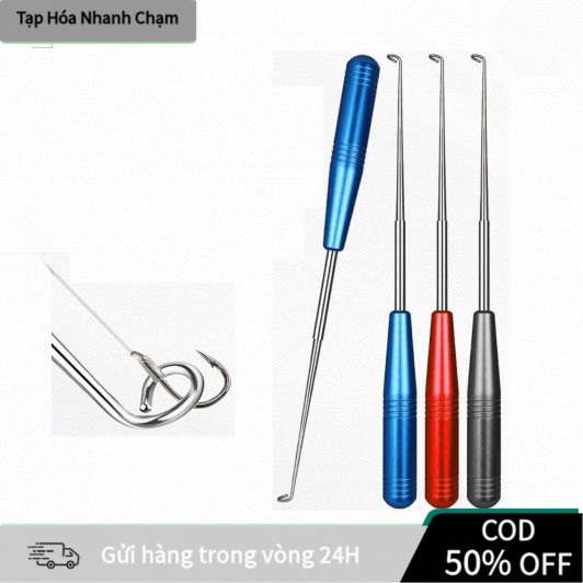【COD】Bộ dụng cụ gỡ lưỡi câu chuyên nghiệp cho ngư dân, chất liệu inox bền bỉ, dễ dàng mang theo khi đi câu cá