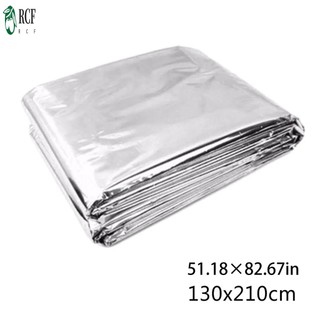 Chăn giữ nhiệt Mylar dạng lá mỏng nhẹ, tiện lợi cho hoạt động ngoài trời lạnh