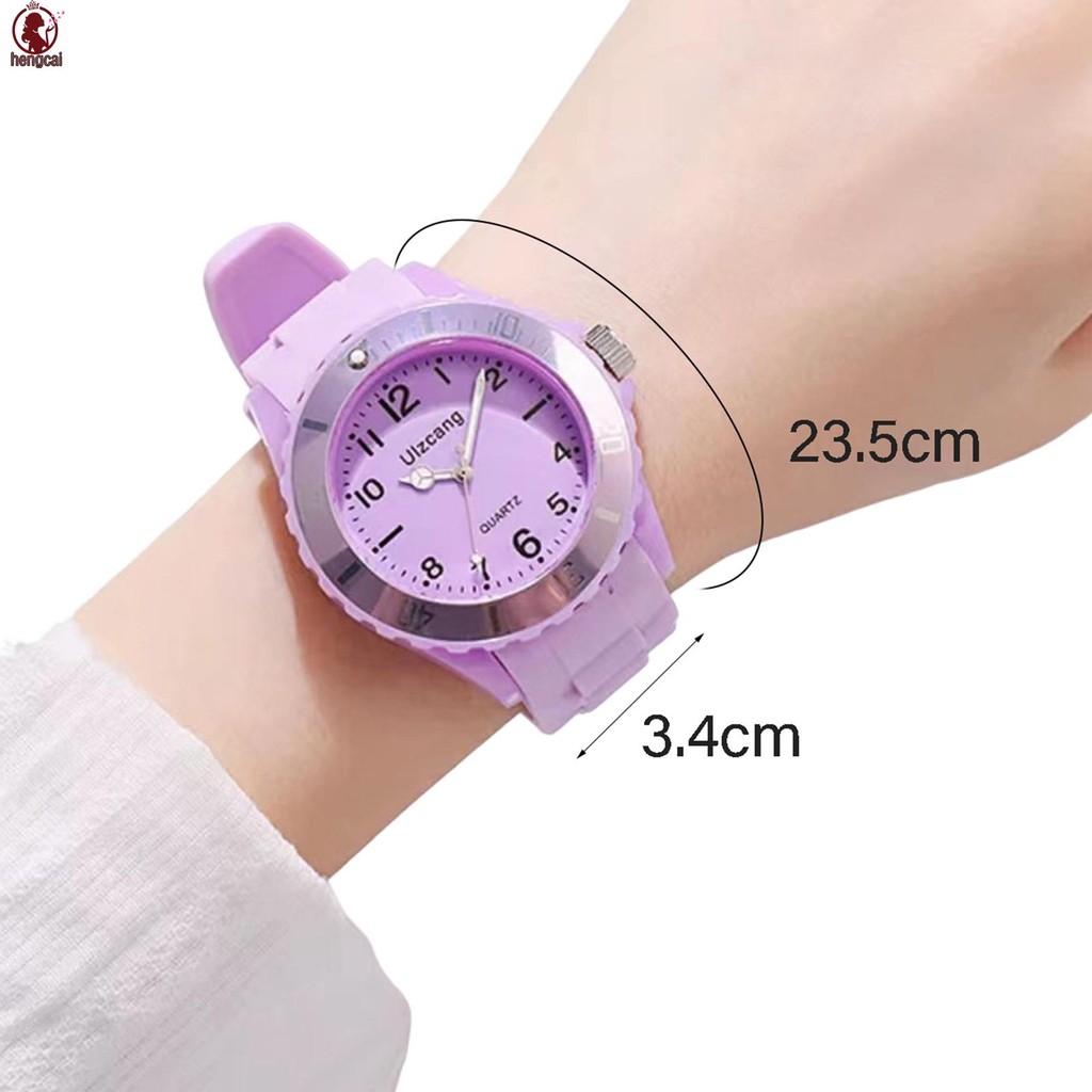 Đồng hồ đeo tay Analog dành cho trẻ em Đồng hồ đeo tay mặt tròn dễ đọc có dây đeo silicon để sắp xếp thời gian và lịch trình