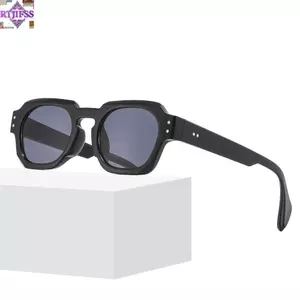 RTJIFSS Nhỏ Sắc Thái, Kính Mát Vuông Nữ Y2K Punk, Kính Mắt Cổ Điển Bảo Vệ UV400 Thời Trang Cho Đi Biển / Du Lịch / Dạo Phố