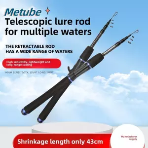Cần câu đúc METUBE, Cần câu thiết kế kính thiên văn dài 1,65M / 1,8M / 2,1M, Trọng lượng siêu nhẹ Chất liệu Carbon Loại quay Cần câu bằng kính thiên văn Câu cá ngoài trời