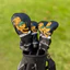 Vỏ bảo vệ câu lạc bộ câu lạc bộ bằng gỗ Golf Tiger Bucket PU No. 1 Vỏ bọc đầu câu lạc bộ bằng gỗ nhỏ bằng gỗ