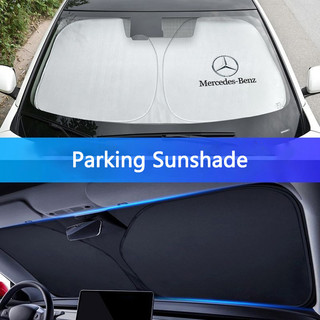 Kính chắn gió ô tô Tấm che nắng che nắng Tấm che cửa sổ phía trước Tấm che cho Mercedes Benz B / C / E / SClass A Class C200L GLC GLK CLA W108 W124 W126 W140 Phụ kiện
