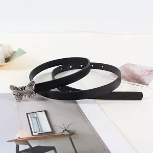 Retro Bướm Nữ Thắt Lưng Đơn Giản Thời Trang Phù Hợp Với Quần Jean Váy Trang Trí 6.15