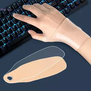 1 Chiếc Trong Suốt Giảm Cổ Tay Nẹp Quấn Băng Silicon Hỗ Trợ Dây Đeo Tay Cái Bảo Vệ Ngón Tay Cái Nẹp Tay Hỗ Trợ Cổ Tay Phụ Kiện