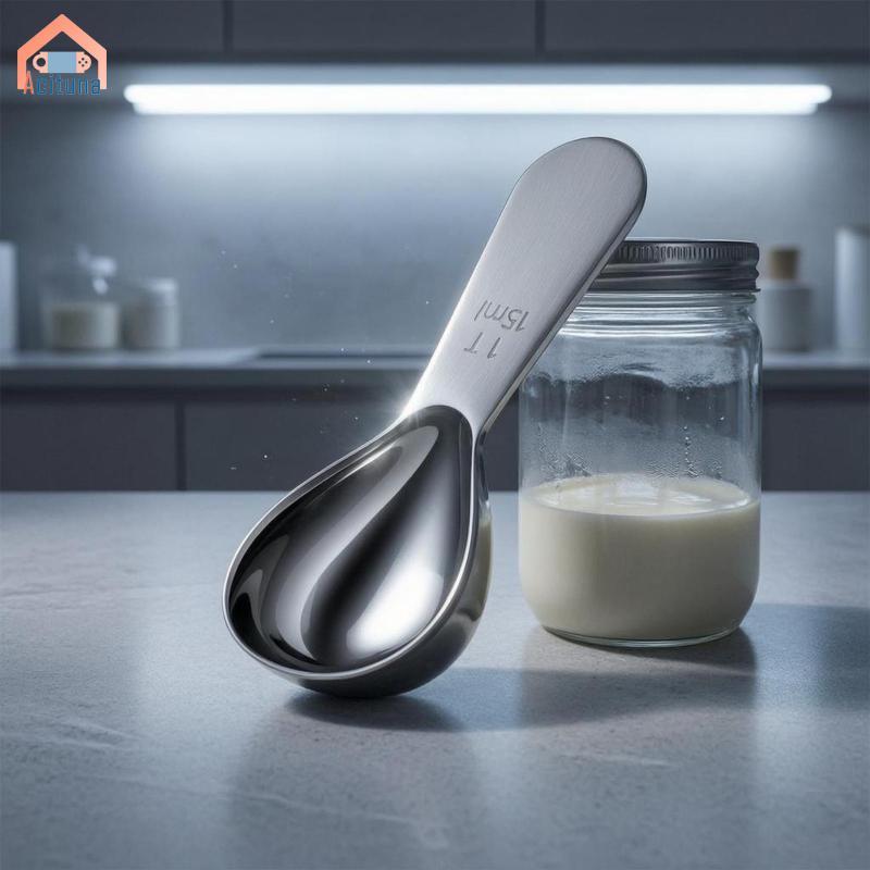 Thìa Inox Tay Cầm Ngắn Thìa Cà Phê Hoàn Thiện Mịn Rách Thìa Làm Bánh Ngọt, Chuẩn Bị Trà