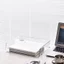 Ins Trong Suốt Để Bàn Tập Tin Vuông Kệ Quản Lý Sách Văn Phòng Giấy Acrylic Hộp Bốn Lưới IKMH