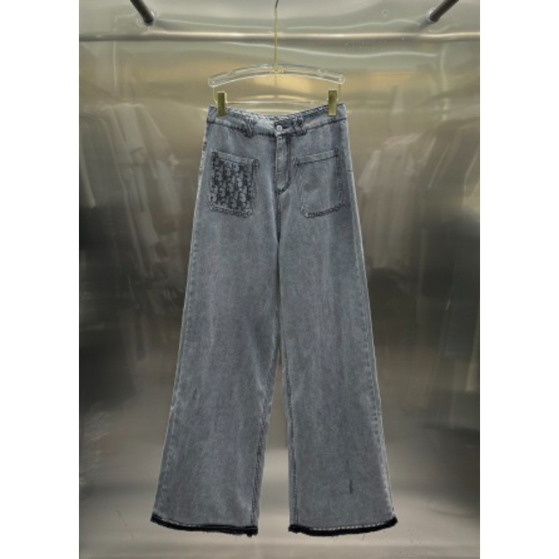 Quần Denim Tencel lưng cao mới dành cho nữ