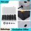 Belleshopp 160 Chiếc Cáp Chụp Ống Lót Grommets Màu Đen Trong Grommet Bảo Vệ Bộ 6 Loại Kích Thước
