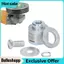 Belleshopp Bộ chuyển đổi máy mài góc Đầu chuyển đổi máy tạo rãnh biến thiên M10 cho gạch và gạch ốp tường