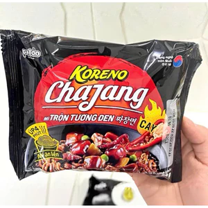 MÌ TRỘN TƯƠNG ĐEN KORENO thùng 20 gói x 78g -NPPGT