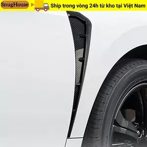 SNUGHOUSE 2 CÁI ABS Universal Air Flow Intake Hole Tương thích Fender Sticker