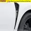 SNUGHOUSE 2 CÁI ABS Universal Air Flow Intake Hole Tương thích Fender Sticker
