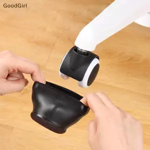 Giường Cao Su Ghế Văn Phòng Chặn Bánh Xe Đồ Nội Thất Chân Bánh Ly Chân Ghế Bảo Vệ Sàn Miếng Lót Nỉ Đáy Ngăn Ngừa Trầy Xước VN