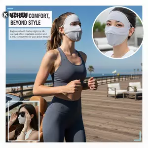 Mặt nạ bảo vệ tia cực tím toàn diện KUZHEN dành cho nữ Lý tưởng để chống nắng mùa hè HOT