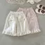 Mùa hè Phong cách mới (80-120) Quần short vải Cotton thời trang phù hợp cho bé gái