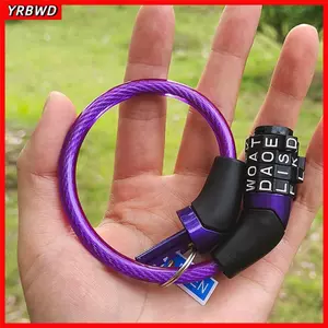 Khóa Xe Đạp YRBWD, Chống Trộm, Hợp Kim, Khóa Số Kết Hợp An Ninh Cho Xe Đạp/Xe Máy
