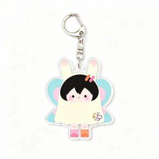 Móc khóa acrylic mùa hè mới của GMM dành cho các bé gái, móc khóa dòng GL có tất cả các nhân vật, muvmuv, lunar, a