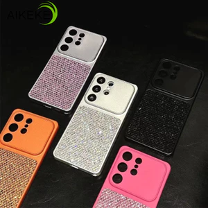 Tương thích cho Redmi 15 15C 15R 14C 14R 13 13C 13R A7 A5 A4 A3 Pro 5G 4G Vỏ điện thoại màu trơn lấp lánh Vỏ sáng sang trọng Vỏ mềm Bling dễ thương