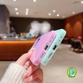 Ốp Điện Thoại Có Thể Gập Lại Cho OPPO Find N3 N2 Flip 5G 4G Vỏ Mềm Chống Sốc Màu Kẹo Đơn Giản Dễ Thương