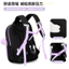Schoolbag Học sinh tiểu học Trung học cơ sở Nữ sinh Ridge Bảo vệ Ba lô công suất lớn Chống thấm nước Nhẹ Nhiều ngăn