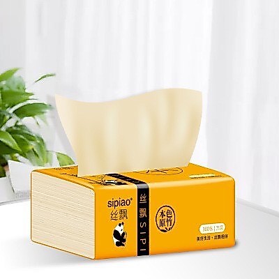 ( DÙNG THỬ ) 1 Gói giấy ăn gấu trúc SIPIAO nội địa trung giấy dai mềm mịn