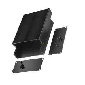 Btsg Vỏ nhôm cho các dự án điện tử Hộp bao vây có gân 40X97X120Mm cho cảm biến điều khiển công nghiệp Modul