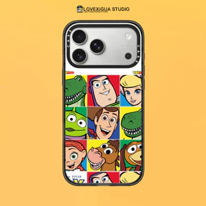 Ốp điện thoại từ tính lưới Anime vui nhộn cho iPhone 16 Plus 17 16 15 14 13 12 17Pro Max 17Air Ốp lưng bảo vệ chống sốc