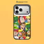 Ốp điện thoại từ tính lưới Anime vui nhộn cho iPhone 16 Plus 17 16 15 14 13 12 17Pro Max 17Air Ốp lưng bảo vệ chống sốc