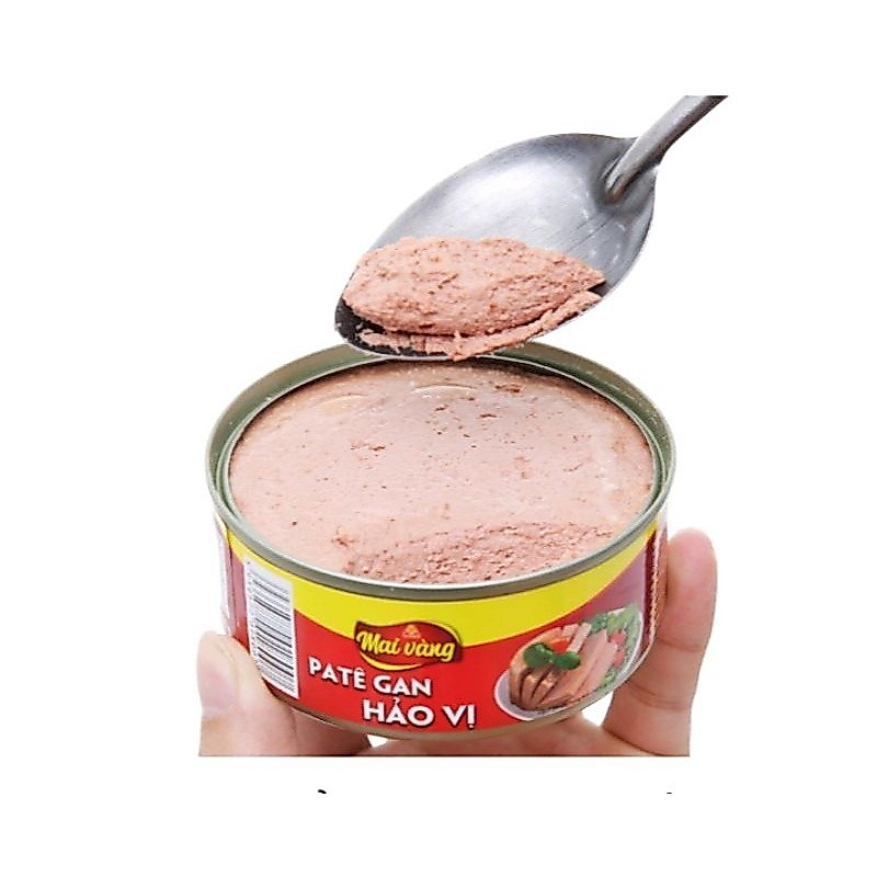 Vissan Pate Gan Hảo Vị Mai Vàng Hộp 150g Date 2029 – V22