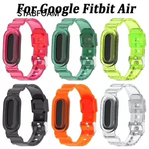 Dây đeo tay STABFOAM, dây TPU điều chỉnh thay thế cho đồng hồ, vòng đeo trong suốt thoáng khí, phụ kiện Google Fitbit Air Smart Band