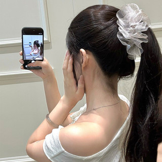 Kẹp tóc kẹp chuối lưới Hàn Quốc dành cho nữ