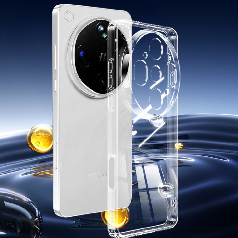 Ốp Điện Thoại Trong Suốt Siêu Mỏng Cho OPPO Find X2 X3 X5 X6 X7 X8 X9 X8S X9S Pro Ultra Reno Z 2 2F 2Z 3 4 5 6 7 8 Pro Plus 7Z 8Z 7 8 Lite 8TSilicone Mềm Trong Suốt Nắp lưng