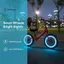 < WHPHous-t > Đèn LED Bánh Xe Đạp Năng Lượng Sạc Hiệu Quả Chống Thấm Nước Đuôi Trước Nói Hub Đèn Cho Đường Dài Đi Xe Đạp Đẹp