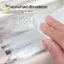 Túi đựng bút chì dung tích lớn trong suốt INS Style School Case Giá đỡ văn phòng phẩm Hộp đựng bút cầm tay chống nước Túi đựng bút chì ELWW