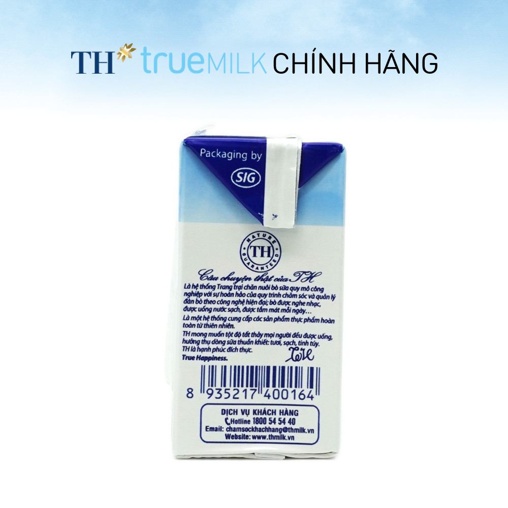 [LIVE STREAM] Thùng 48 hộp sữa tươi tiệt trùng TH true MILK có đường 110 ml (110 ml x 48)