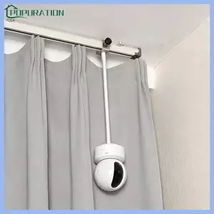 POP 1 4 Inch Vít Màn Theo Dõi Camera Gắn Che Khuyết Điểm Giá Đỡ Kim Loại Trắng Nhựa Có Thể Điều Chỉnh Góc Khoan Cho Gia Đình