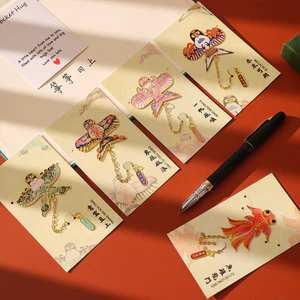 Cát Yan Giấy Diều Kim Loại Diều Đánh Dấu Trang Tinh Tế Cao Cấp Đọc Sách Trang Kẹp Gửi Giáo Viên Sinh Viên Văn Hóa Sáng Tạo Quà Tặng Nhỏ26062606