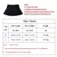 PYCOU Nữ Thấp Tầng Váy, Tích Hợp Quần Short Draped Phía Trước Quần Short An Toàn Váy, Gợi Cảm Viền Nhẹ Màu Trơn Xuân Hè Dạo Phố Trang Phục Thường Ngày