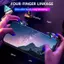Bộ điều khiển trò chơi 4 ngón tay RGB A1 cho cần điều khiển chuyên nghiệp kích hoạt chơi Game di động cho điện thoại di động