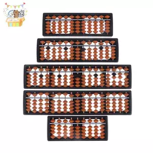 17 Chữ Số Thanh Bàn Tính Soroban Tiêu Chuẩn Công Cụ Đếm Toán Học Người Mới Bắt Đầu Đồ Chơi Xếp Hình ELWW