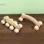 Máy mát xa bằng gỗ Con lăn thủ công Ne Ba Eo Massage Dụng cụ cho Ne Leg Ba Khăn giấy sâu Thư giãn cơ bắp Massage toàn thân