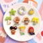 Set Charm Crybaby Kỳ Nghỉ Biển Mùa Hè – Phao Bơi Peach, Nàng Tiên Cá, Cây Dừa, Sao Biển, Resin Trang Trí Dép Kawaii