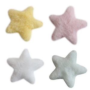 Plush Star Y2K-Style Side Bangs Clip Star Hairpin Sweet Handmade Cute Pins Girls