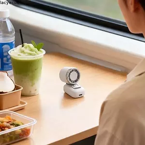 Quạt kẹp có thể gập lại LACYESUK, Nhiều cách sử dụng Quạt làm mát Mini thân nhẹ có thể gập lại, Pin lâu trôi Phím điều khiển đơn giản Quạt cầm tay di động