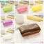 FUHUIOT Bánh Đồ Chơi Phục Hồi Chậm, Đồ Chơi Bóp Bánh Mì PU Phục Hồi Chậm, Túi Bẩn Bóp Đồ Chơi Bánh Mềm Hình Chữ Nhật Thực Phẩm Pinch Đồ Chơi Âm Nhạc Đồ Chơi Trẻ Em